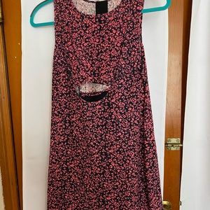 Pink and black baggy HEATHER dress